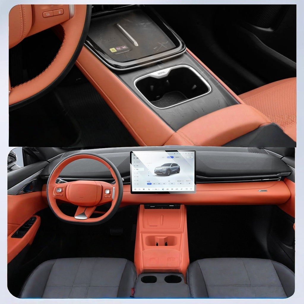 Center Console Silicone Mat Set for Deepal S05