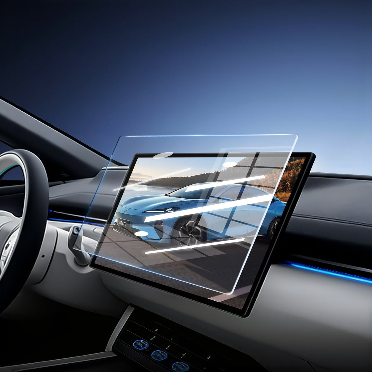 Navigation Screen Tempered Glass Protector For 2026 Changan Deepal S07 L07