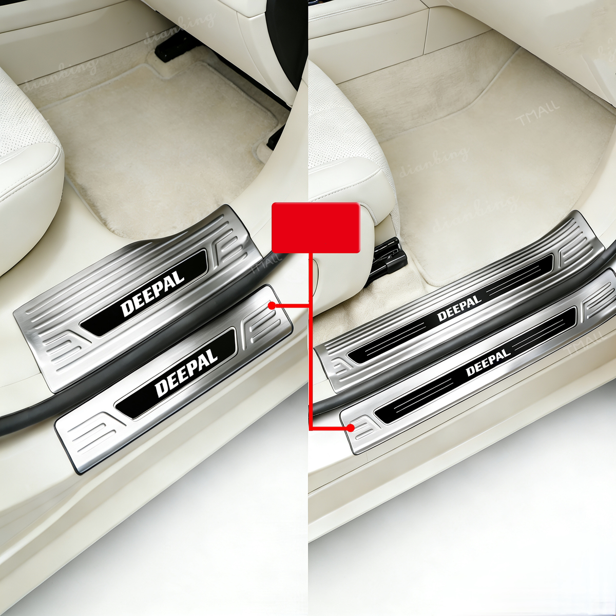 Trunk Rear Sill Protector Plate for Deepal S05 (2026)