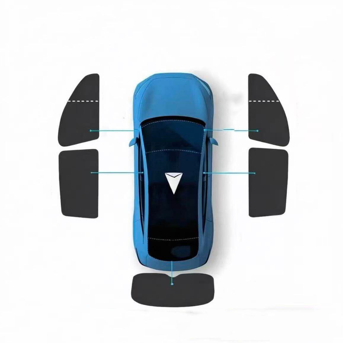 Car Window Sun Shade Set for Deepal S05/S07/G318/L07