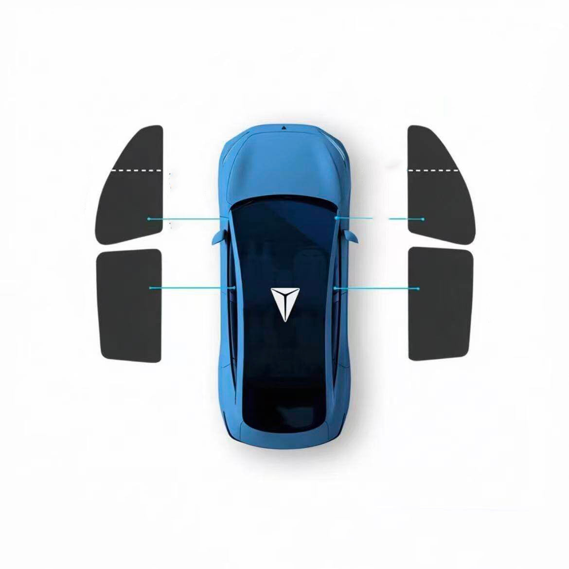 Car Window Sun Shade Set for Deepal S05/S07/G318/L07