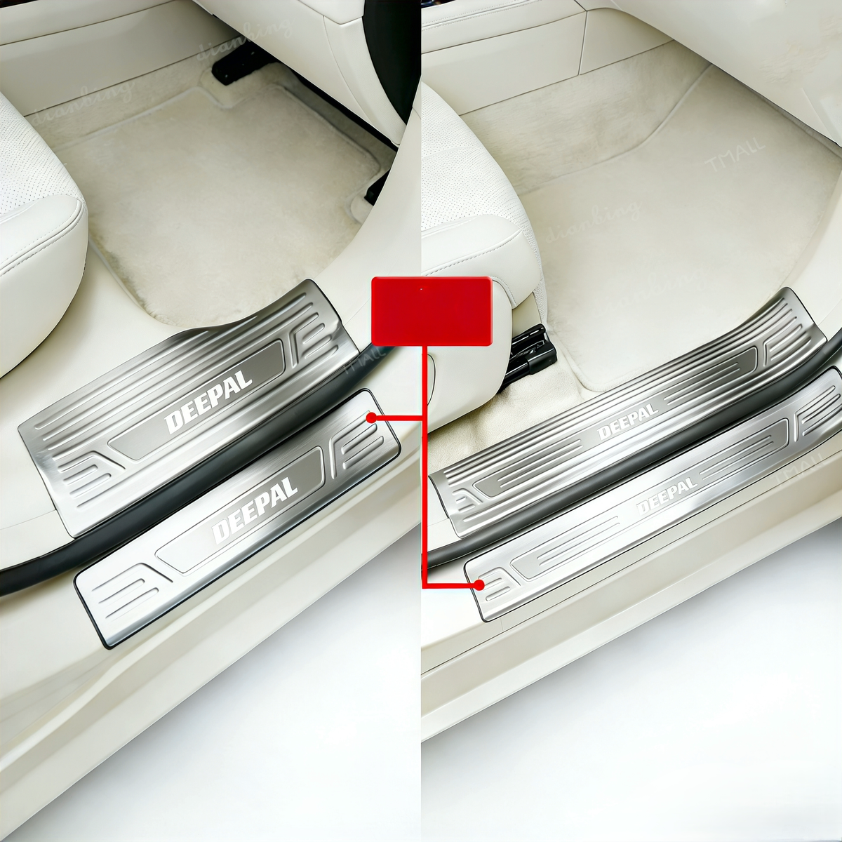Trunk Rear Sill Protector Plate for Deepal S05 (2026)