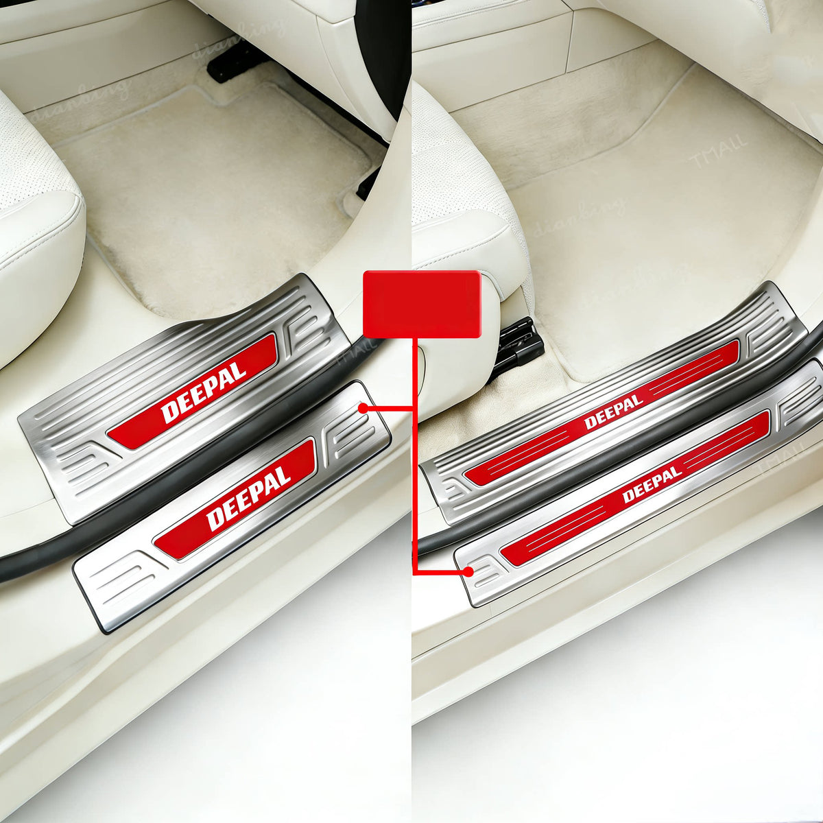 Trunk Rear Sill Protector Plate for Deepal S05 (2026)