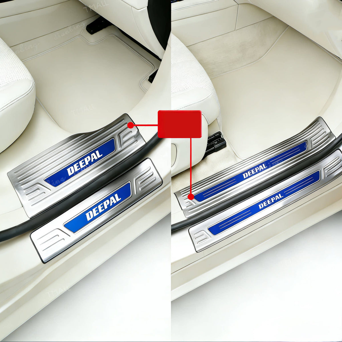 Trunk Rear Sill Protector Plate for Deepal S05 (2026)