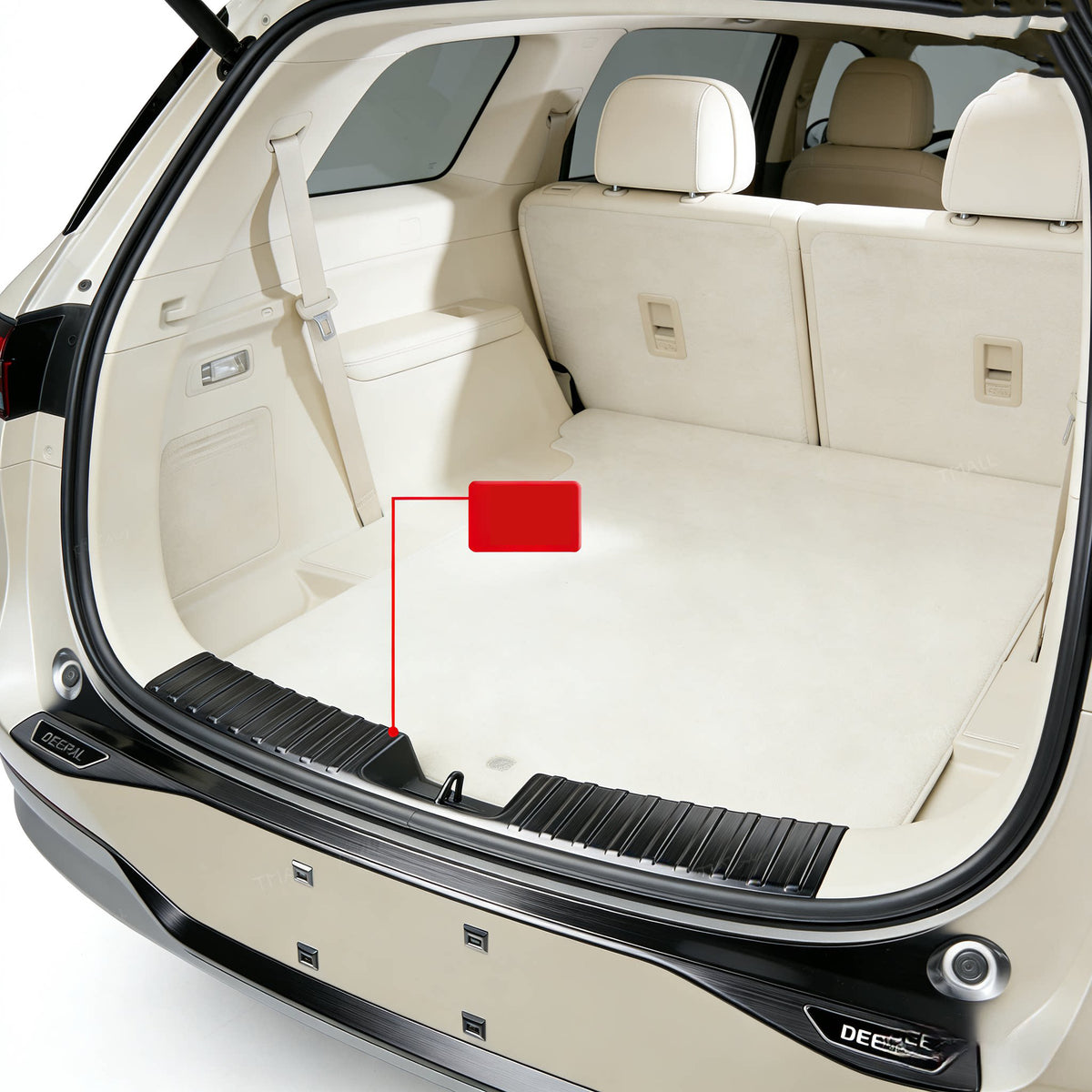 Trunk Rear Sill Protector Plate for Deepal S05 (2026)