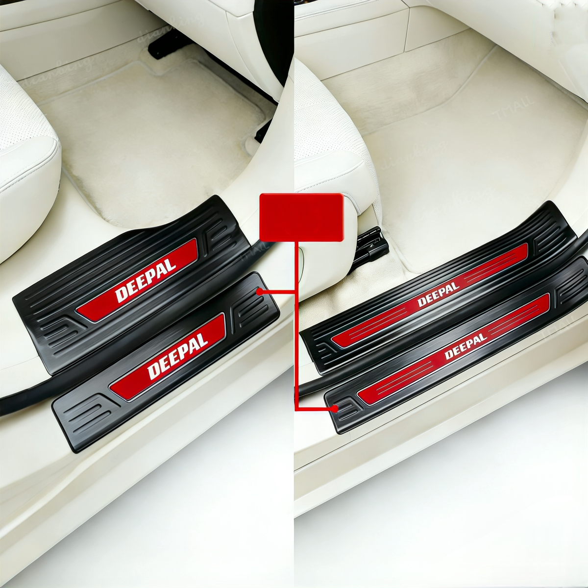 Trunk Rear Sill Protector Plate for Deepal S05 (2026)