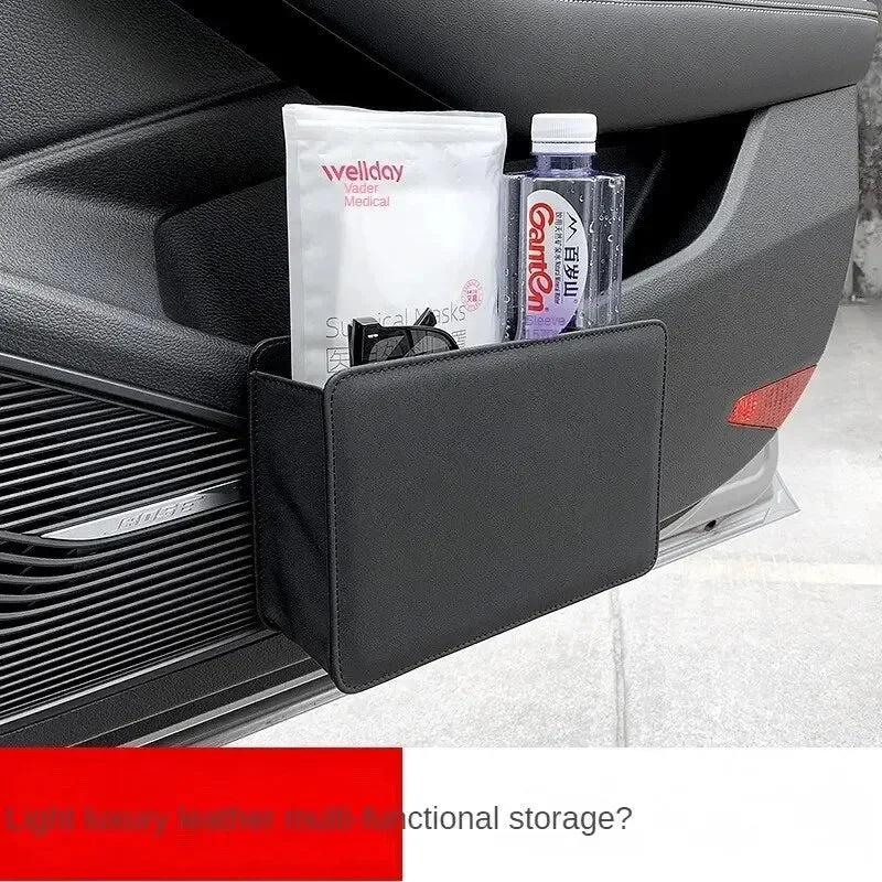 Foldable Leather Trash Bin Storage Organizer Box - Leapmotor Accessories