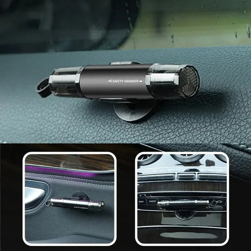 2-in-1 Car Safety Hammer Window Glass Breaker Seat Belt Cutter - EVUPUP For Leapmotor