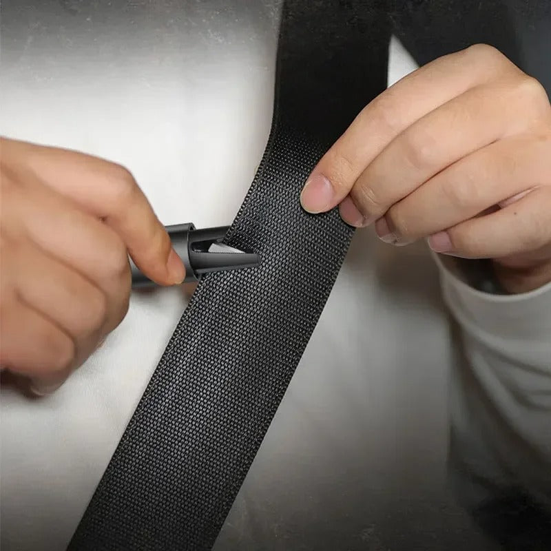 2-in-1 Car Safety Hammer Window Glass Breaker Seat Belt Cutter - EVUPUP For Leapmotor